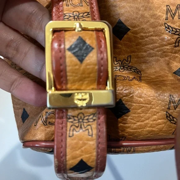 MCM VINTAGE COGNAC BACKPACK - Picture 5 of 12